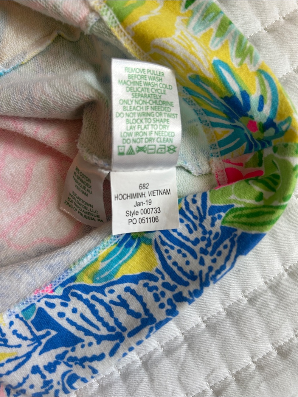 Lilly Pulitzer Skipper Half-Zip Popover - Picture 7 of 9